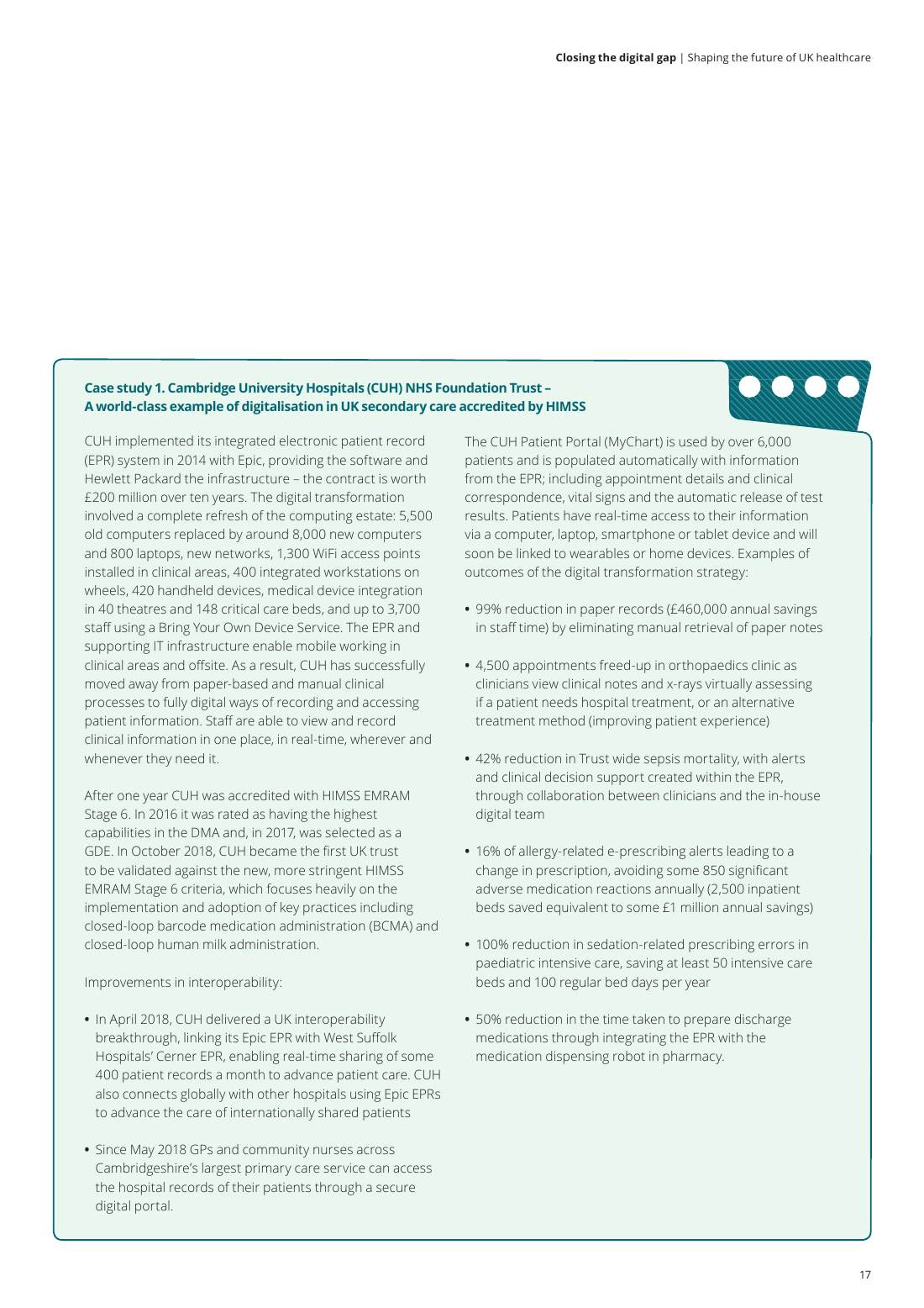 Page 19 of 64: Featured Futurist: Shaping the Future of UK Healthcare, Deloitte