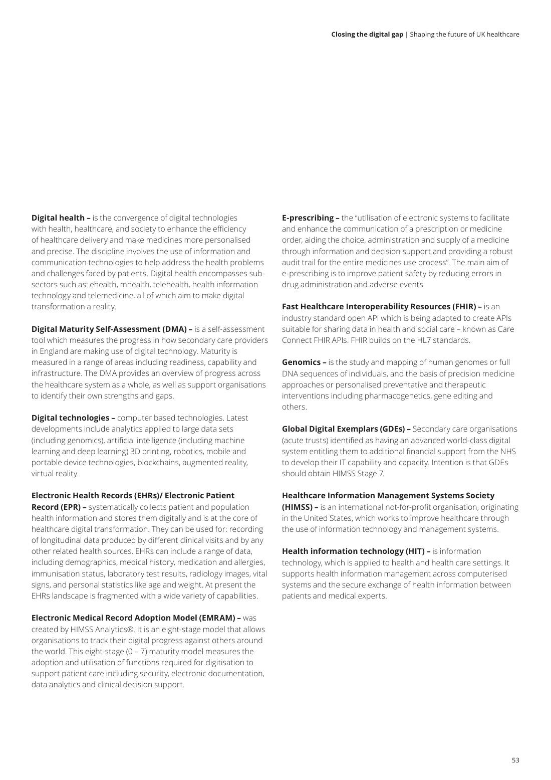 Page 55 of 64: Featured Futurist: Shaping the Future of UK Healthcare, Deloitte