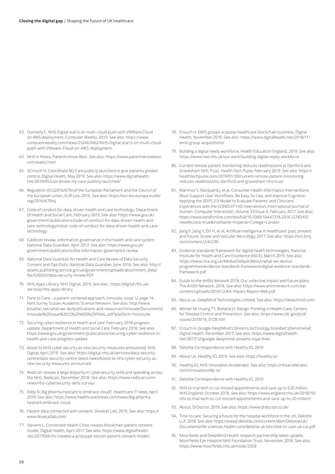 Page 60 of 64: Featured Futurist: Shaping the Future of UK Healthcare, Deloitte