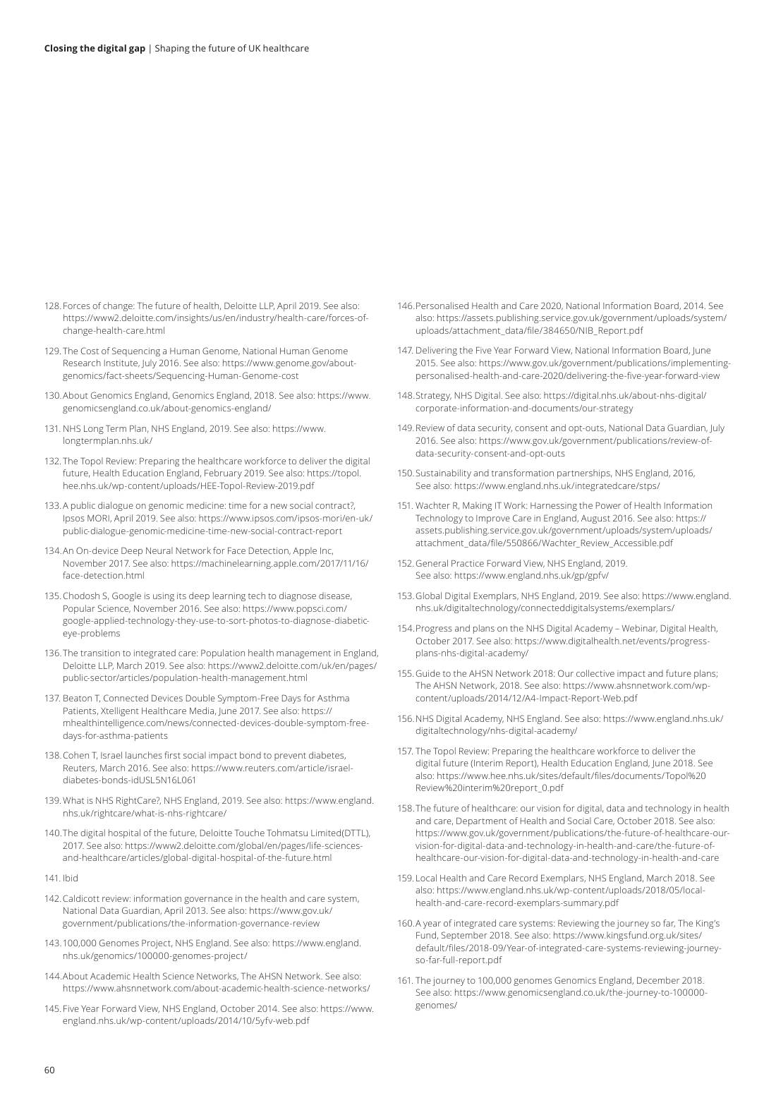 Page 62 of 64: Featured Futurist: Shaping the Future of UK Healthcare, Deloitte