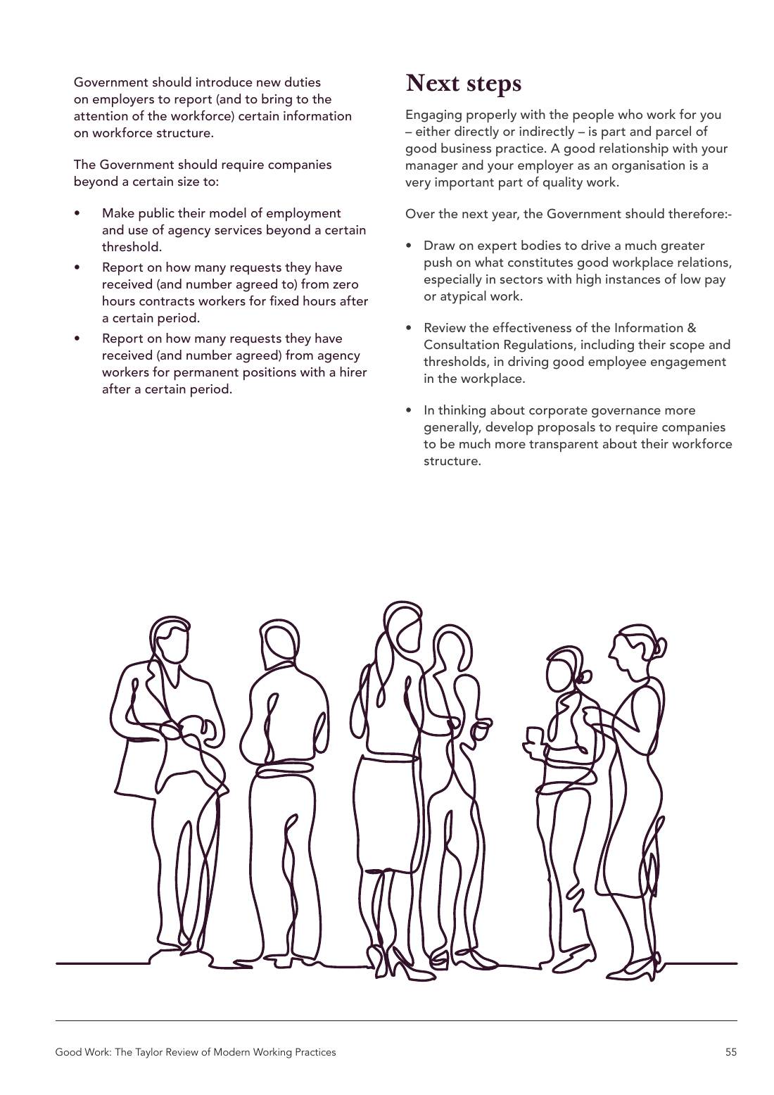 Page 55 of 116: Featured Futurist: Taylor Review of Modern Working Practises, The RSA