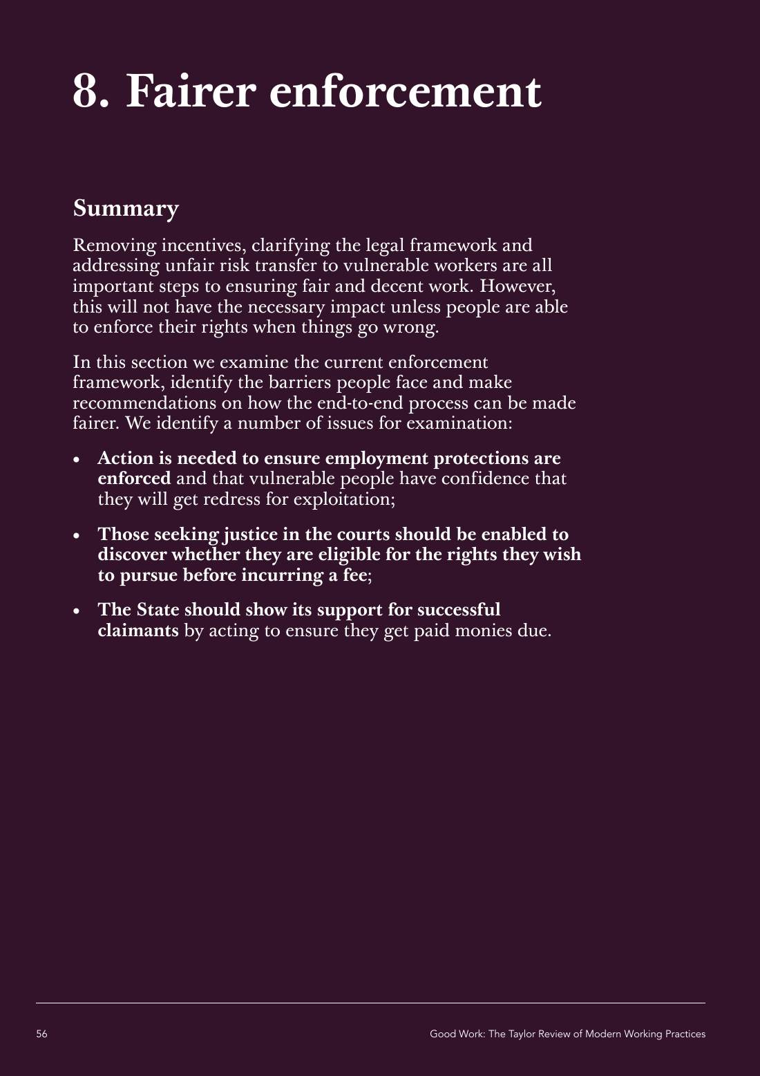 Page 56 of 116: Featured Futurist: Taylor Review of Modern Working Practises, The RSA