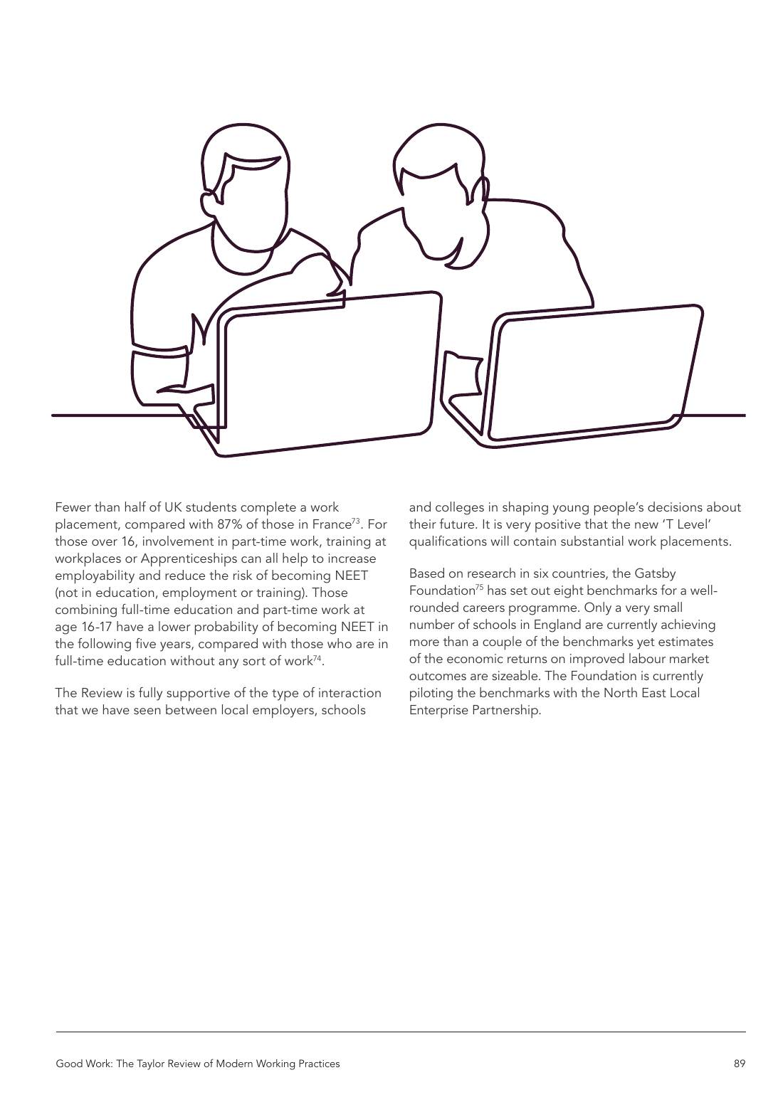 Page 89 of 116: Featured Futurist: Taylor Review of Modern Working Practises, The RSA