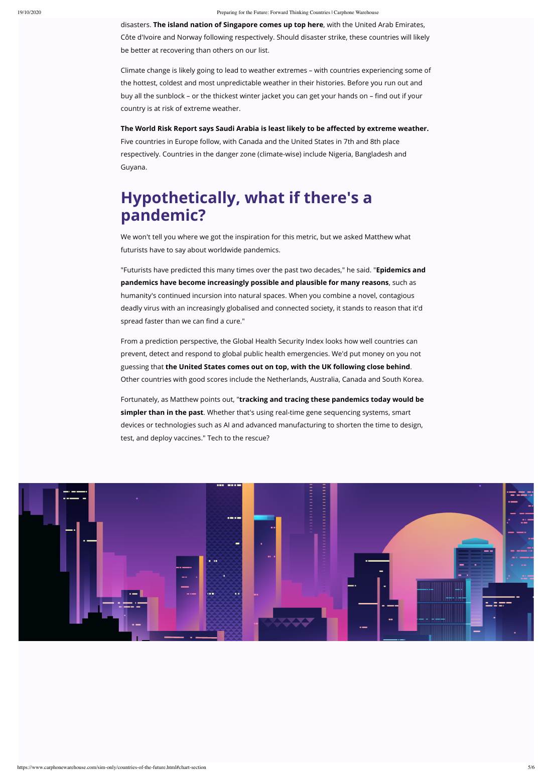Page 5 of 6: Featured Futurist: Preparing for the Future, Carphone Warehouse