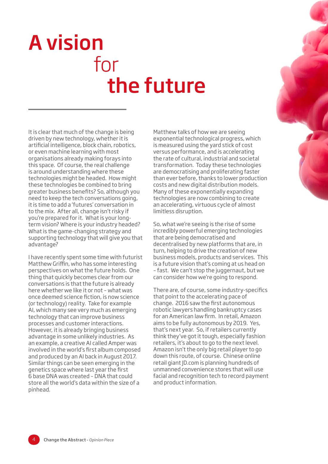 Page 4 of 8: Featured Futurist: Change the Abstract, Sopra Steria