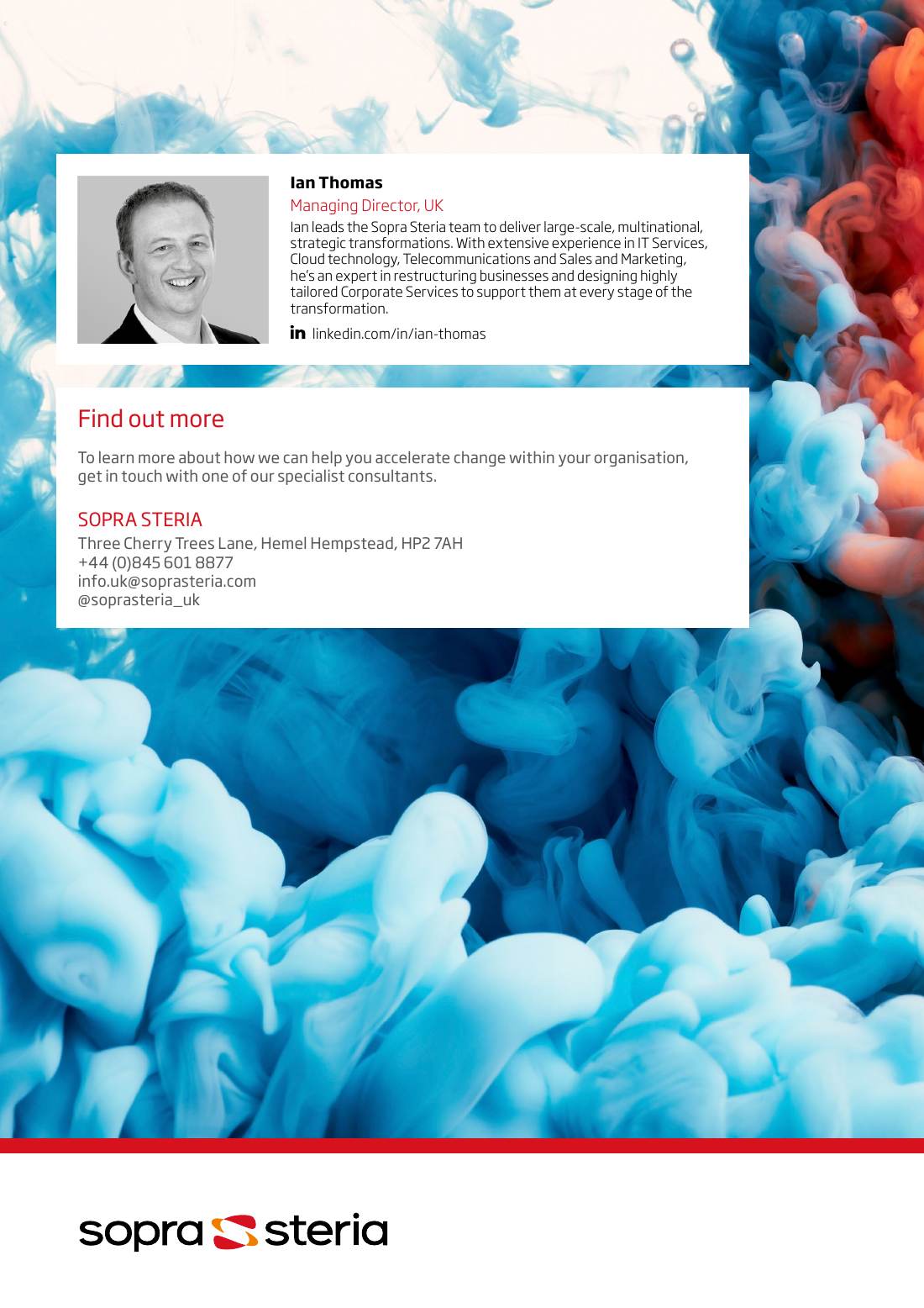 Page 8 of 8: Featured Futurist: Change the Abstract, Sopra Steria