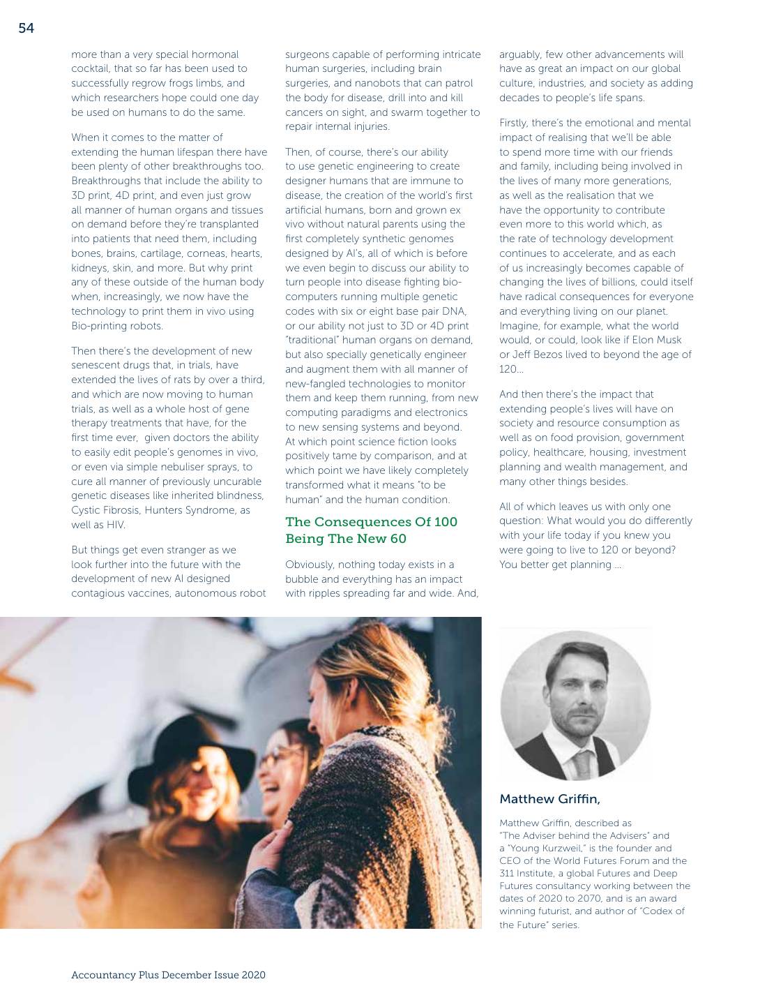 Page 4 of 4: Featured Futurist: The Future of Exponential Healthcare, CPA