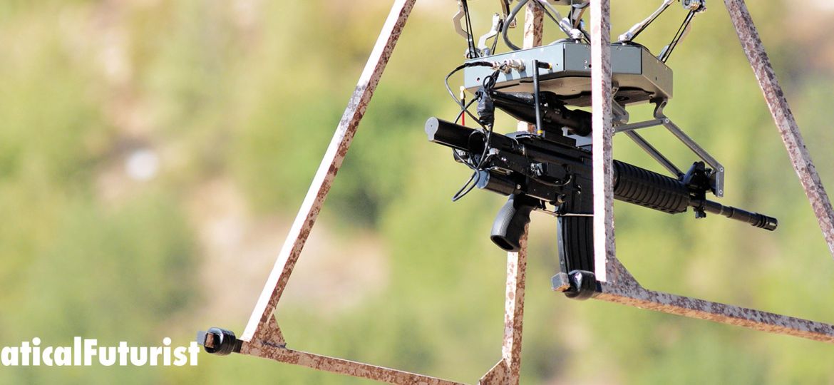 Moderat genopfyldning jug Machine gun equipped drones get ready for battle, autonomy next? - 311  Institute