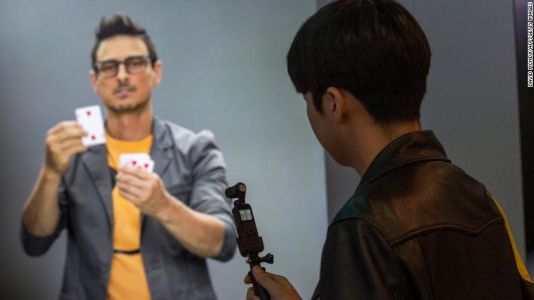 Samsung's Neon shows their "artificial humans", AI composited animations displayed at human scale, on opening day of the 2020 Consumer Electronics Show (CES) in Las Vegas, Nevada on January 7, 2020. (Photo by DAVID MCNEW / AFP) (Photo by DAVID MCNEW/AFP via Getty Images)